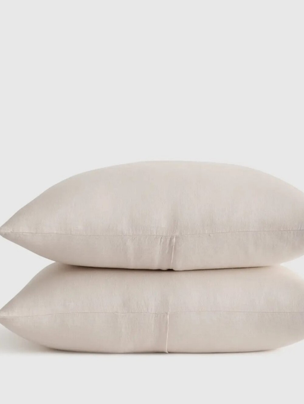 Quince Linen Sand King Shams! Set Of 2 (Z8)